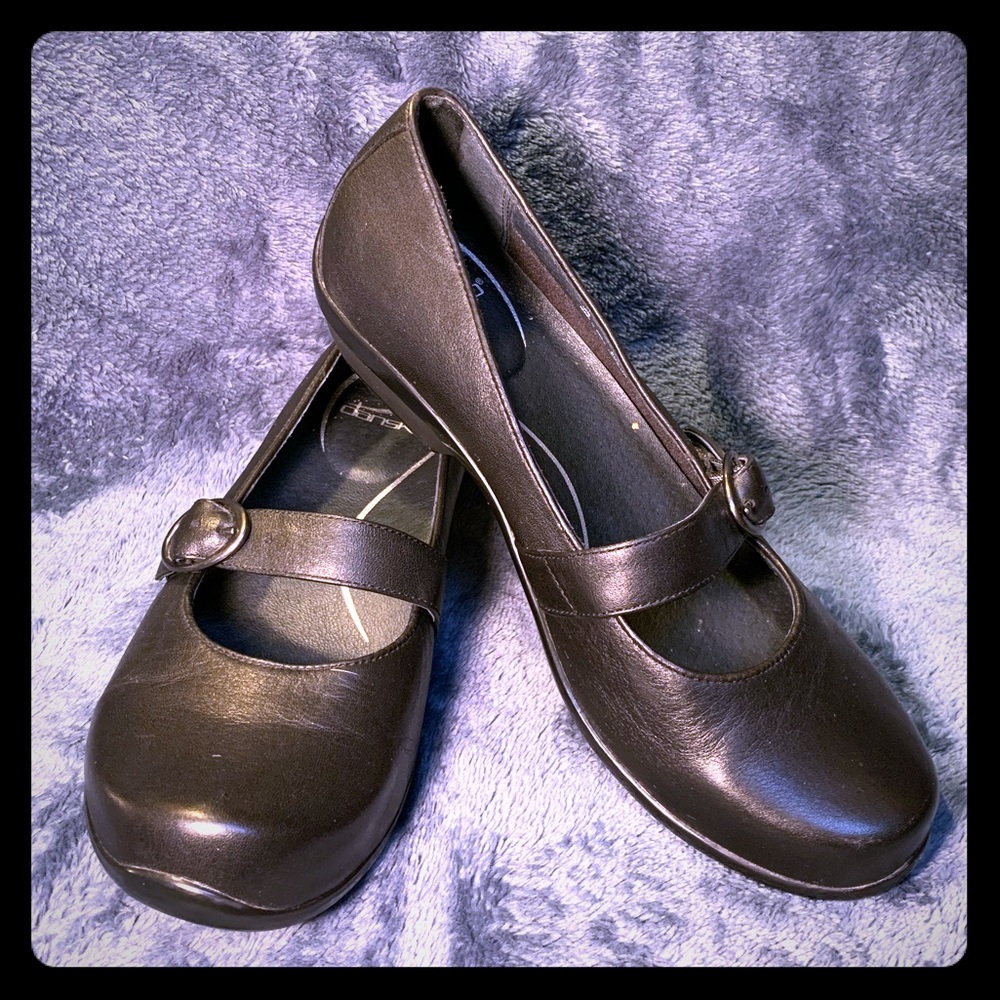 Black Dansko Mary Jane Size 38